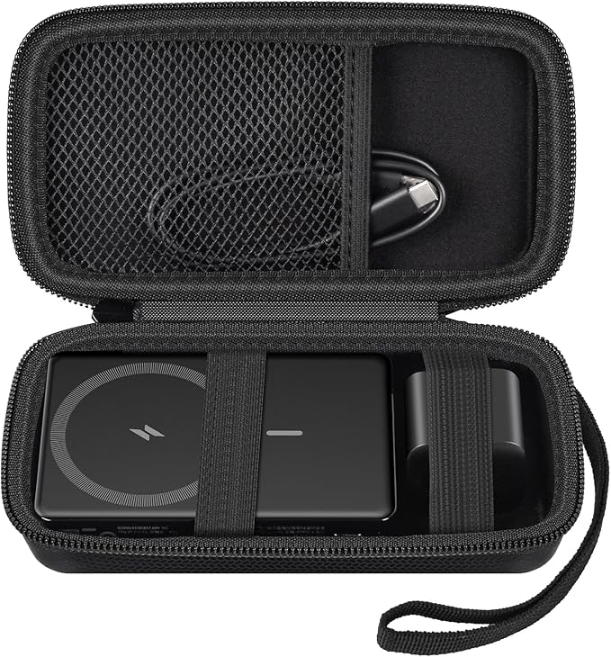 Case for Anker Magnetic Battery 10, 000mAh Foldable Wireless Portable Charger by Casmilee