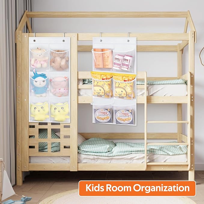 KIMBORA 2 Packs Narrow Over the Door/Wall Shoe Organizer Cruise, Small Hanging - Image 6