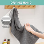 SALAS Kitchen Dish Towels, Bulk Cotton Kitchen Hand Towels, 390 GMS Plaid Dish - Image 3