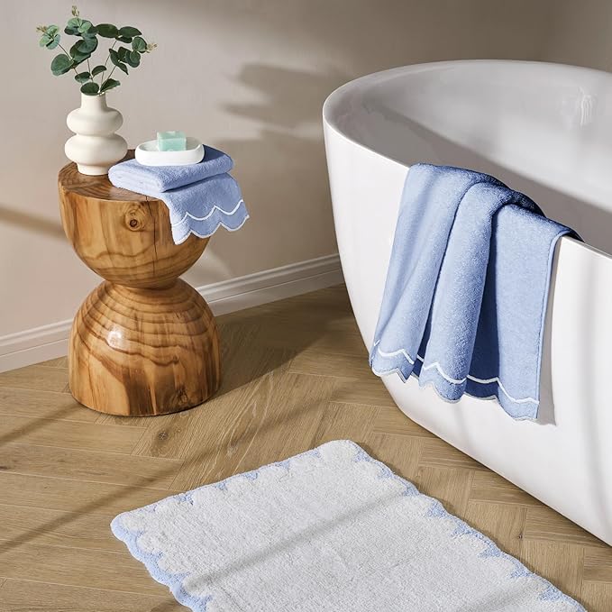 Peri Home 2 Piece Bath Towel Set, 500 GSM, 100% Cotton Towel - Image 4