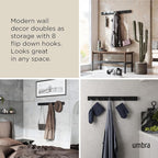 Umbra Flip Wall-Mounted Coat Rack - Image 4