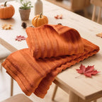 Jacquotha Orange Hand Towels Set of 2 - Image 2