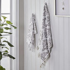 SKL Home Mirage Fringe 100% Turkish Cotton Bath Towel, Taupe 54.00" x 28.00" - Image 7