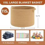 Foldable Laundry Hamper Basket - Image 6