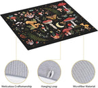 Mushroom Dish Drying Mat for Kitchen Counter Moth Gothic Witchy Dish Drainer - Image 5