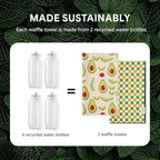 RECYCO Waffle Kitchen Towel Set of 2 - Image 6