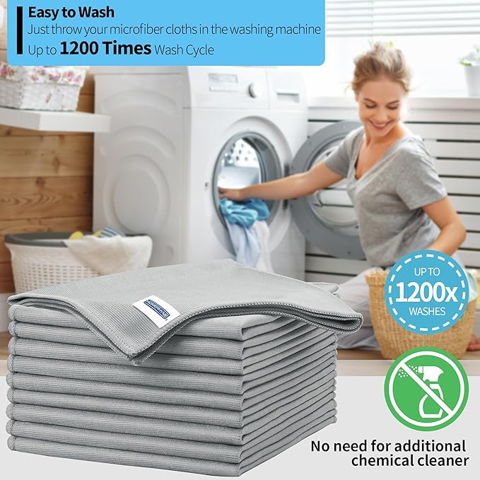 HOMERHYME Microfiber Cleaning Cloth - Image 7