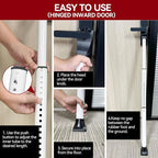 AceMining Upgraded Door Security Bar & Sliding Patio Bar, Heavy Duty Stoppers - Image 8