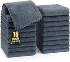 Homaxy 18 Pack Kitchen Dish Cloths, Super Soft and Absorbent Coral Velvet Dish by Homaxy