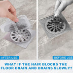 50Pcs Disposable Shower Drain Cover Hair Catcher, Disposable Floor Drain Sticker - Image 6