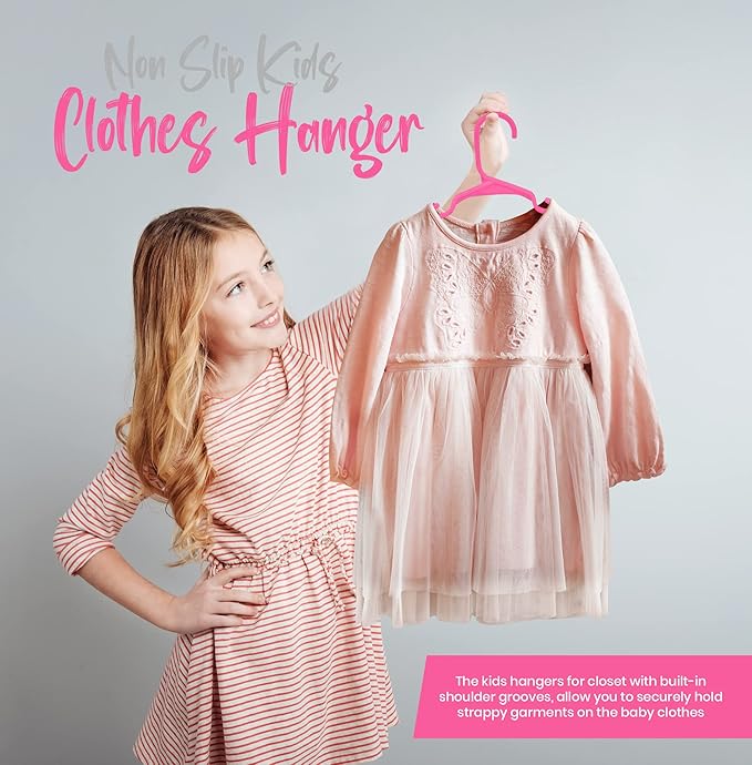 Utopia Home 60 Pack Kids Hangers - Image 7
