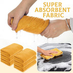 6 Pcs Extra Large Microfiber Cleaning Cloth Reusable Microfiber Towels Thick - Image 6