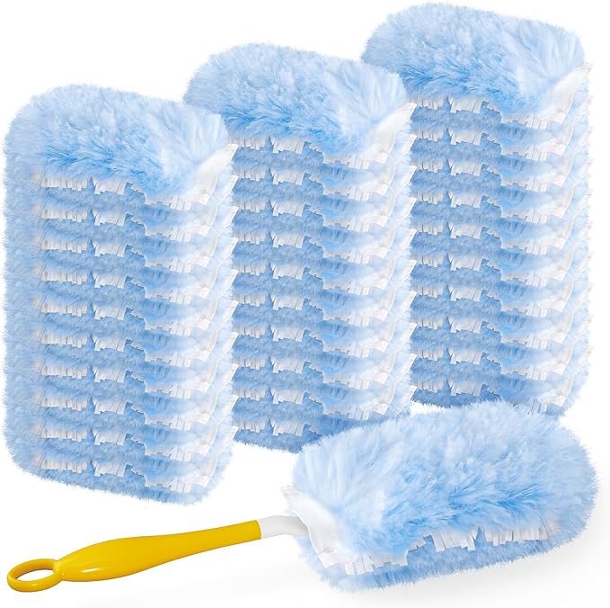 Duster Refill for Swiffer Duster, 4X Microfibers, Disposable Multi Surface by AIRU