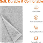 Amazon Basics Soft and Thick Cotton Hand Towels - Image 2