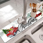 Kitchen Sink Splash Guard Faucet Mat - Image 2