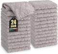 Homaxy 24 Pack Kitchen Dish Cloths, Super Soft and Absorbent Coral Velvet Dish by Homaxy