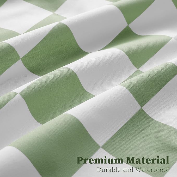 Checkered 2 Pcs Large Travel Laundry Bags - Image 5