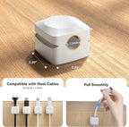 Rotatable Cord Organizer, Enhanced Spring Cable Clips, Strong Adhesive Cable - Image 5