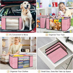 90 L Large Storage Bags, 8 Pack Clothes Storage Bins Foldable Closet Organizer - Image 5