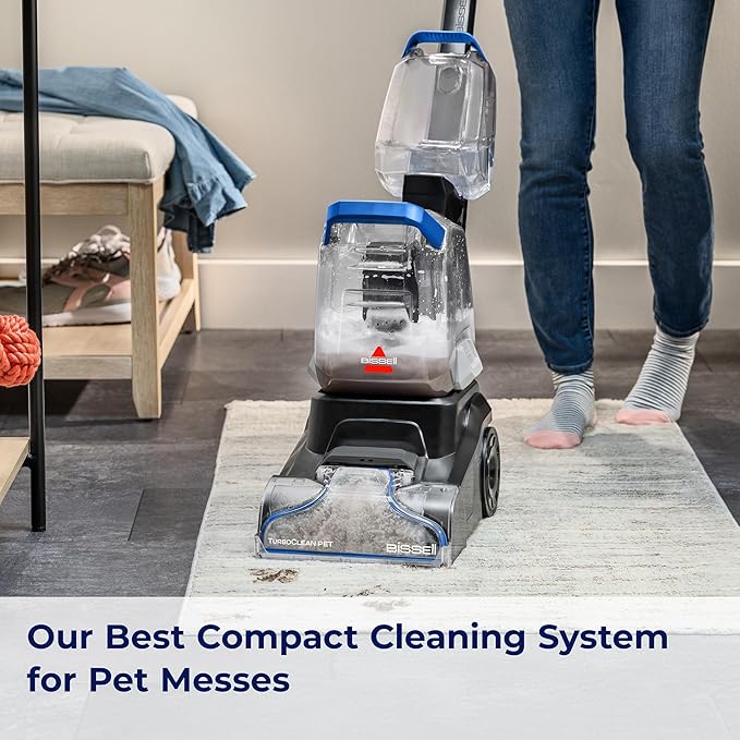 BISSELL TurboClean PET, Upright Carpet & Upholstery Cleaner - Image 2