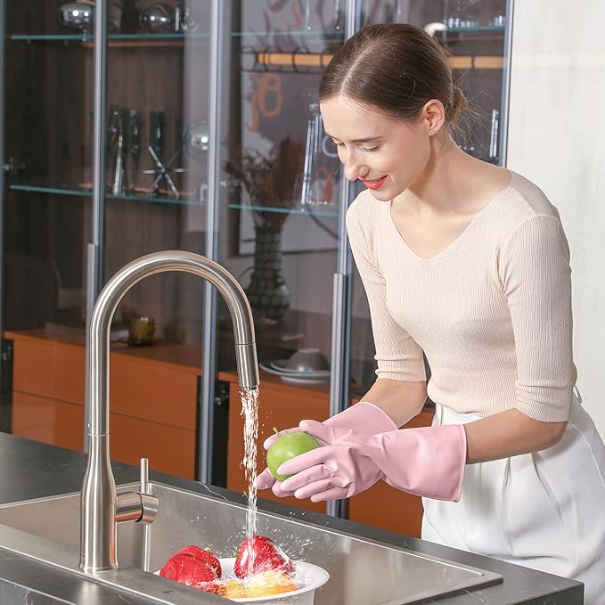 COOLJOB Large Household Rubber Gloves - Image 3