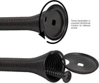 2 Pack Rok Hardware 3" Flexi Spring Heavy Duty Door Stop Oil-Rubbed Bronze - Image 5