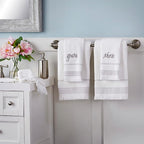 SKL Home Yours & Mine Hand Towel Set - Image 4