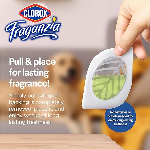 Clorox Fraganzia Small Rooms Air Freshener, Battery-Free - Image 3