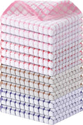 Kitinjoy Cotton 12 Pack Terry Kitchen Dish Cloths, 12 x 12 Inches Super Soft by Kitinjoy