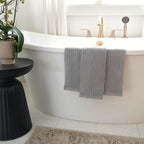 KIBAGA Decorative Hand Towels for Your Bathroom Or Kitchen – Luxurious Set of 2 - Image 8