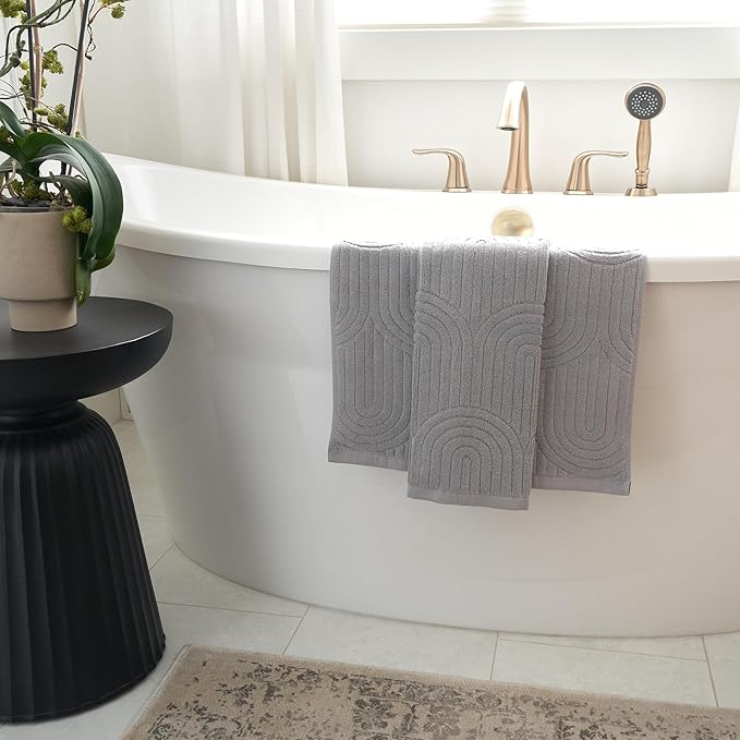 KIBAGA Decorative Hand Towels for Your Bathroom Or Kitchen – Luxurious Set of 2 - Image 8
