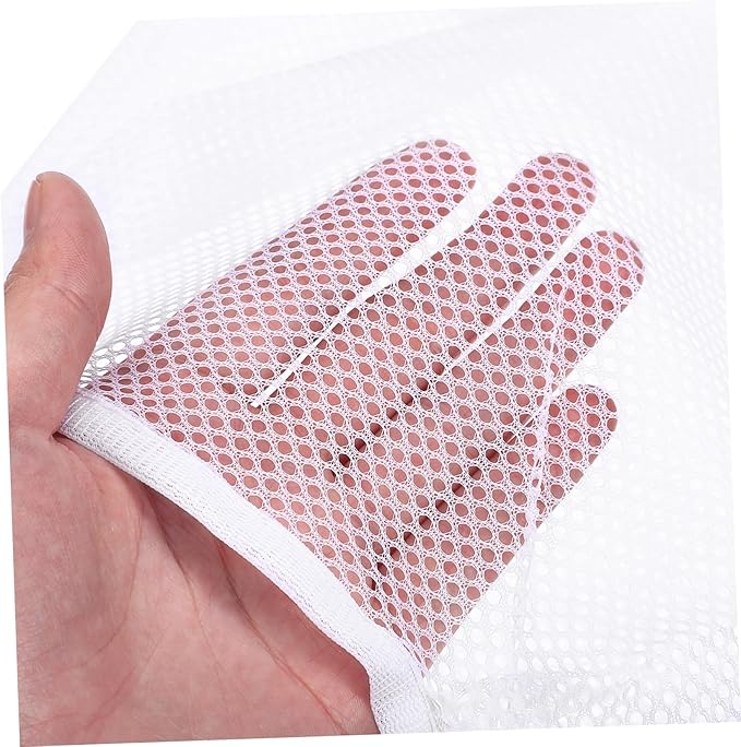 2pcs Mesh Bag with Hook Hanging Laundry Bags Multi-functional Mesh Bags - Image 4