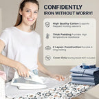 Small Ironing Board Cover and Pad 12"x32" Small Iron Board Cover - Image 5