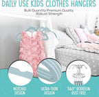 50 Premium Kids Velvet Hangers - Image 6