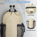 BALEINE 150L Laundry Bag Backpack, 900D Oxford Fabric Large Travel Laundry Bags - Image 4