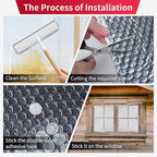 Reflective Insulation Aluminum Foil Sheets 47.2 in X 15 FT, Bubble Wrap - Image 6