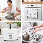 R HORSE Corgi Kitchen Dish Towel Set- 5Pcs Cute Corgi Cleaning Dishcloth Animal - Image 4