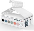 Neaties Super Heavy Duty Clothes Hangers 18 Pack – Made in The USA - 10lb by NeatiesHangers