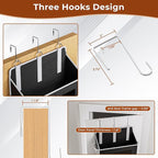 2 Packs 5-Tier Over the Door Storage Organizer - Image 4