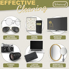 WESERWEF Design Microfiber Glasses Cleaning Cloth – Premium Cleaning Cloth - Image 4