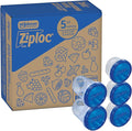 Ziploc Brand Twist n Loc Food Storage Containers, Leak Resistant Design by Ziploc