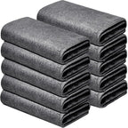 10pcs 9×7 Inches Real Magic Cloth Thickened Magic Cleaning Cloth Microfiber by BOOLUU