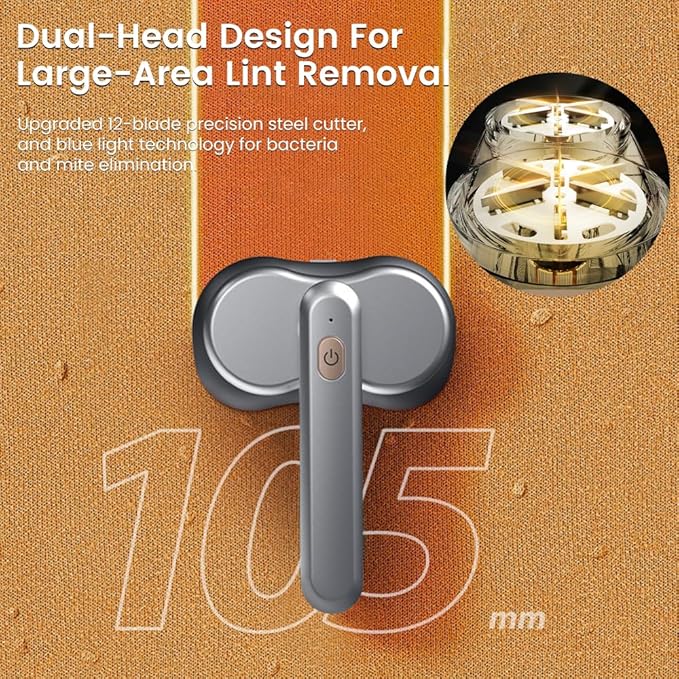 Fabric Shaver and Lint Remover, Sweater Defuzzer - Image 2