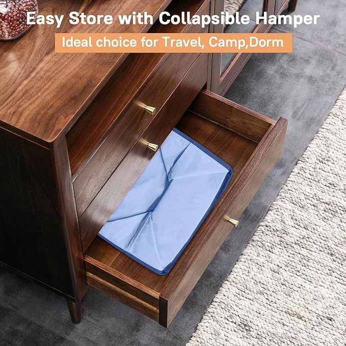 MCleanPin 225L Large Laundry Hamper Collapsible - Image 6