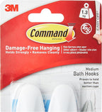 Command Designer Bath Hooks, 2-Hooks - Image 3