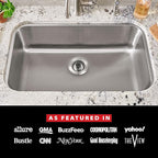 SinkShroom Revolutionary Clog-Free Sink Strainer Basket, Stainless Steel - Image 8
