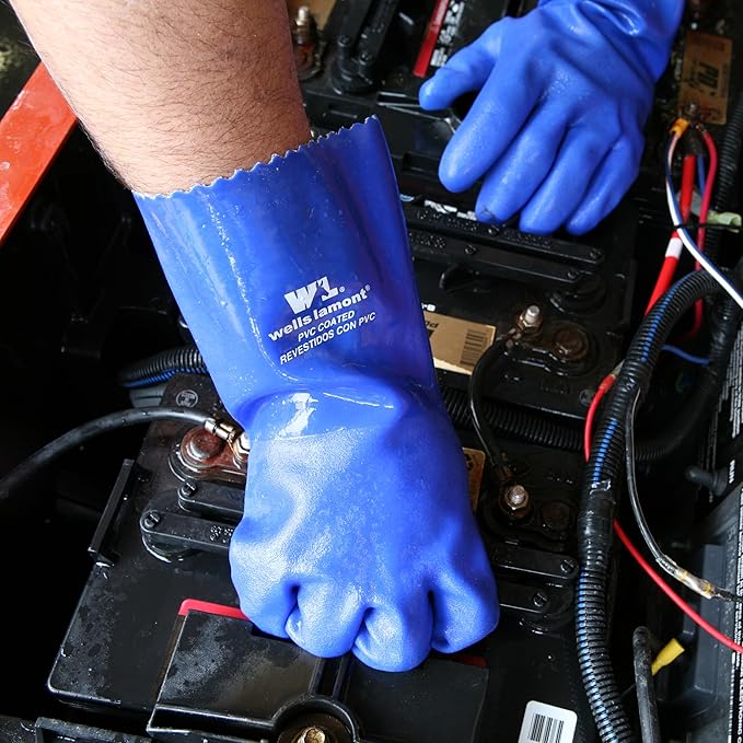 Wells Lamont Heavy Duty Rubber Gloves - Image 4