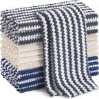 Homaxy 12 Pack Kitchen Dish Cloths, Ultra Soft and Absorbent Dish Towels by Homaxy