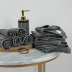 Tens Towels Pack of 12 Washcloths, 12 x 12 Inches, Lighter Weight, Quick to Dry - Image 2