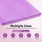 HOMEXCEL Microfiber Glass Cleaning Cloths 6 PK, Lint Free Streak Free, Reusable - Image 4